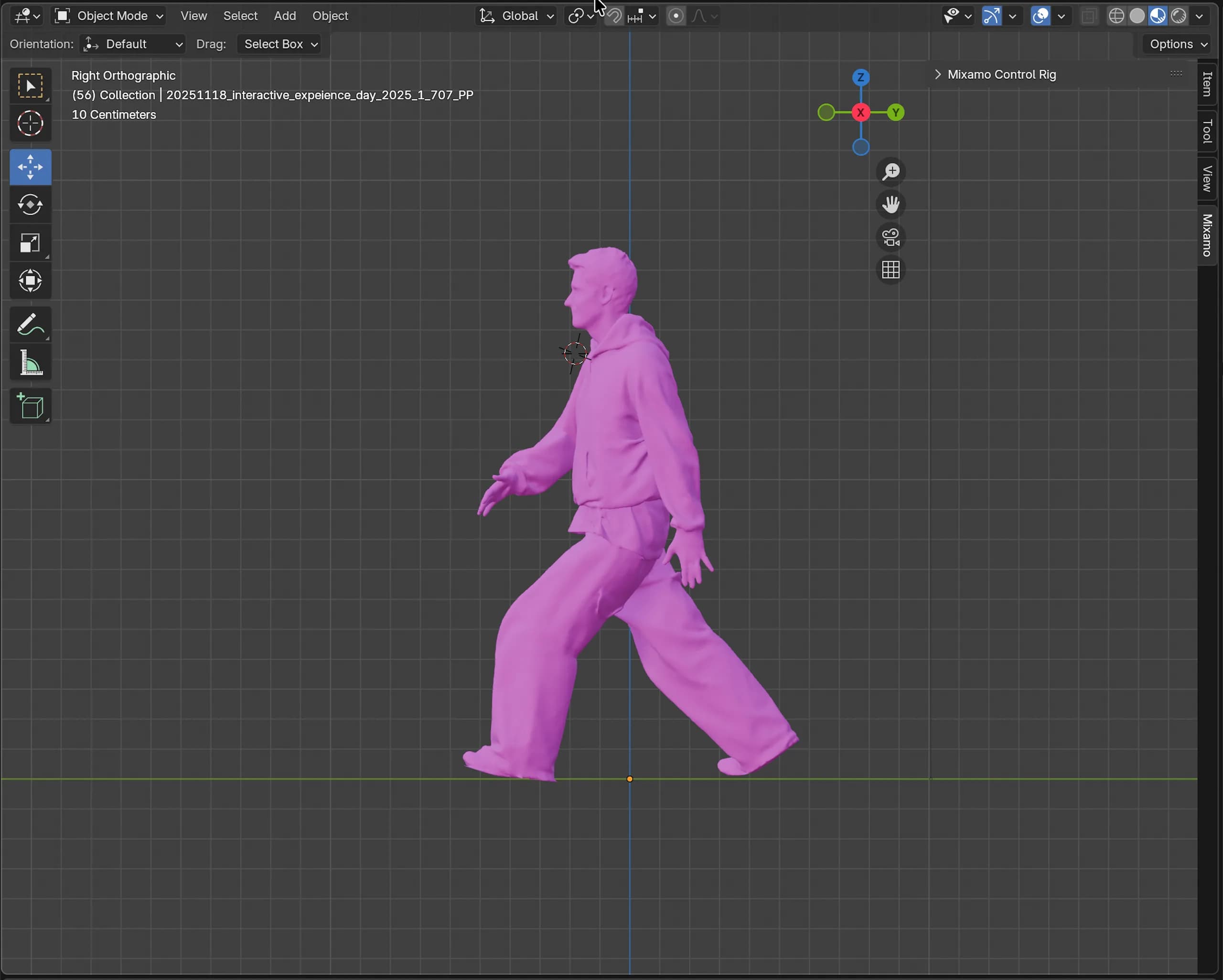 animation totale view