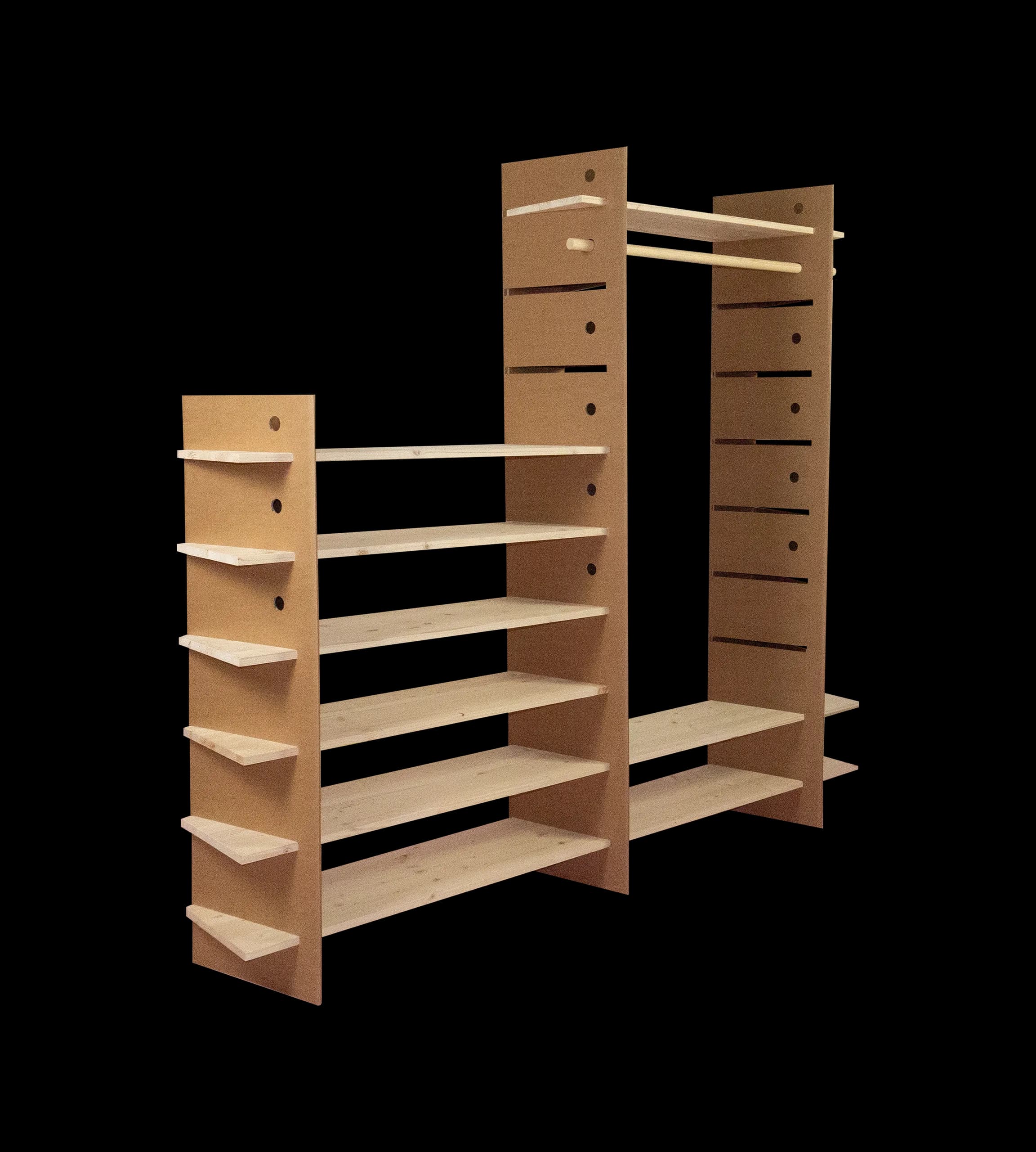Pappe Fichte Fertig Furniture System Module Option