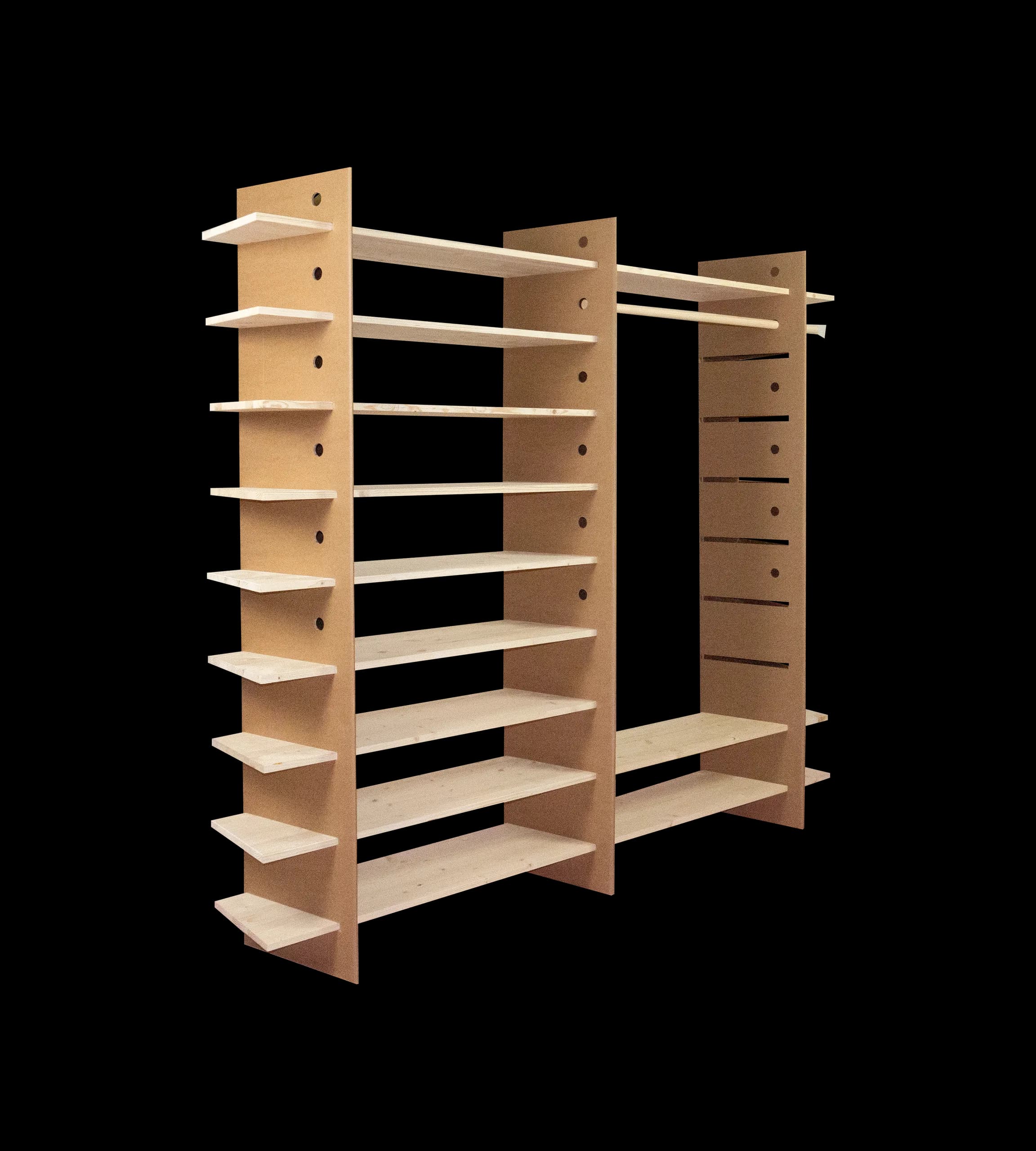 Pappe Fichte Fertig Furniture System Module Option