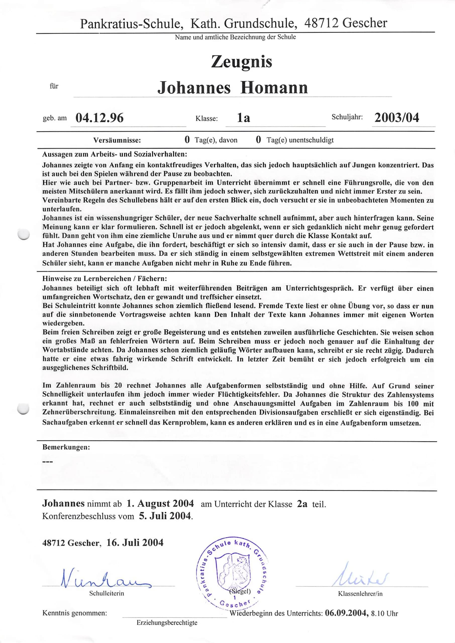 low effort application document