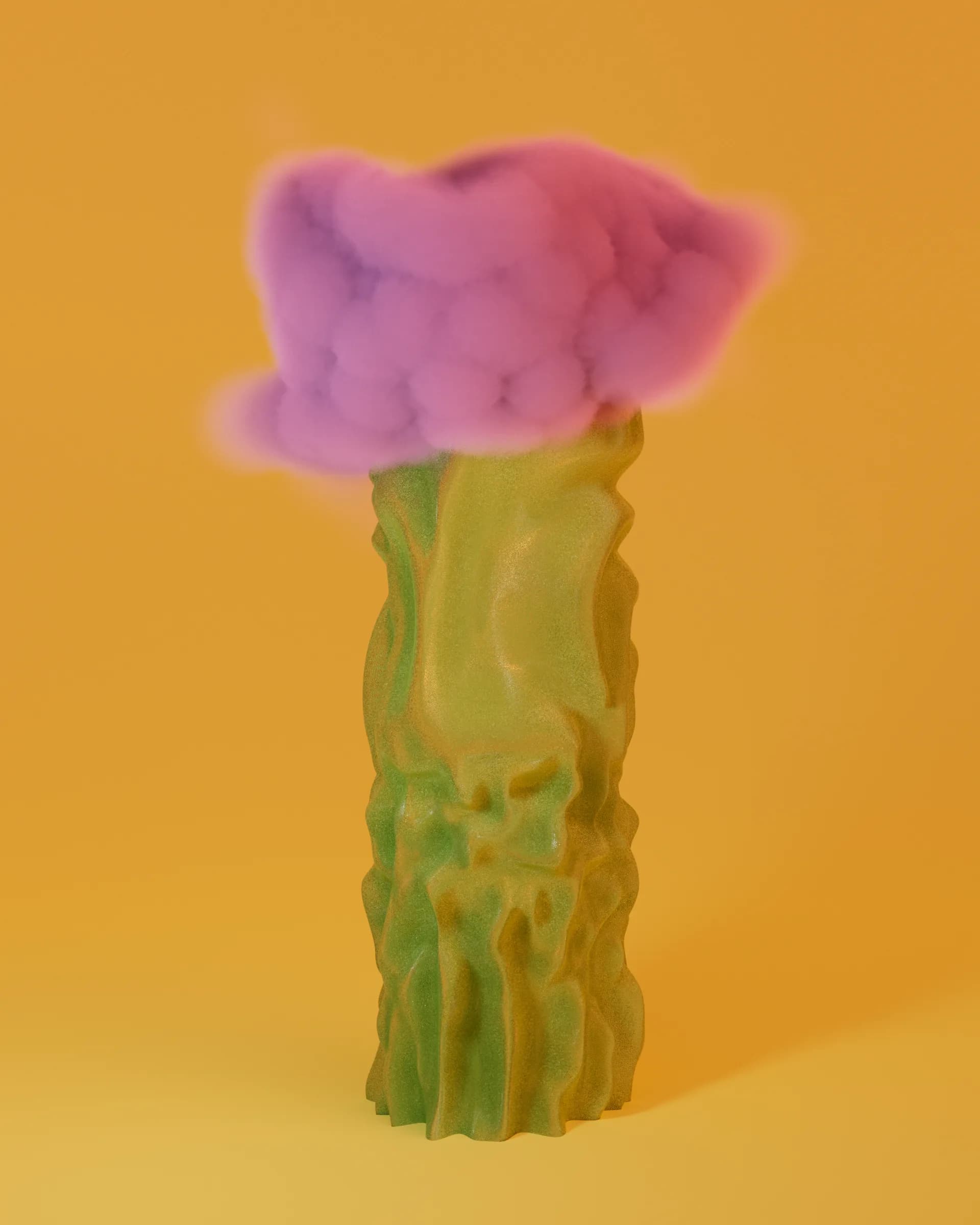 Procedural Fauna Image of one tree