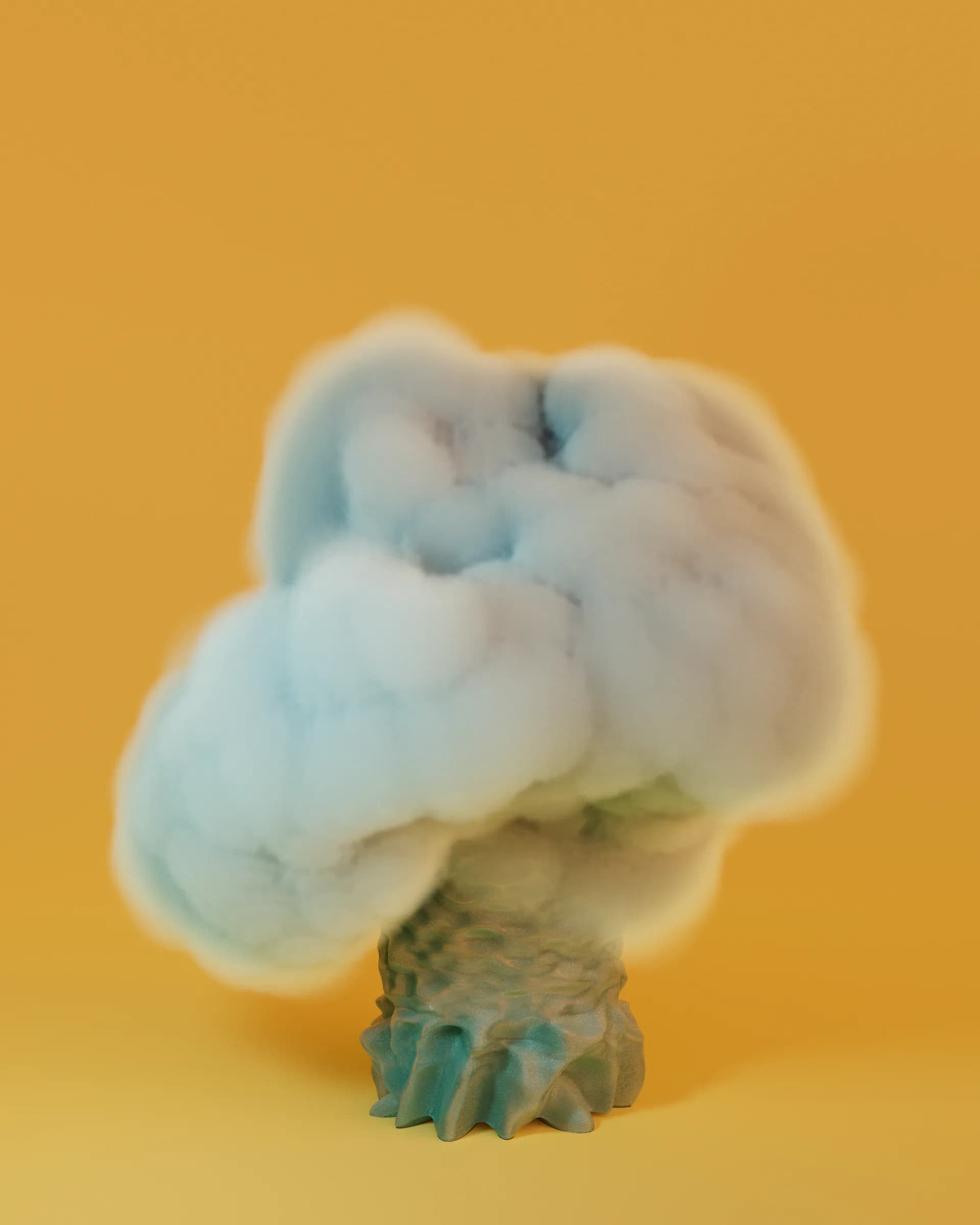 Procedural Fauna Image of one tree